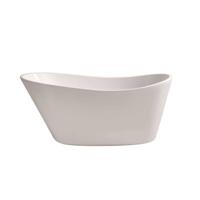 Ligbad Trapeze Vrijstaand Acryl 150X72 Wit Aqua Splash - thumbnail