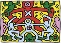 Clementoni Novo Art Series Puzzel Keith Haring 1000 Stukjes - thumbnail