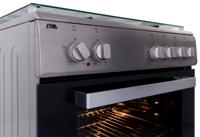 ETNA FGV160RVS fornuis Vrijstaand fornuis Gaskookplaat Roestvrijstaal A - thumbnail