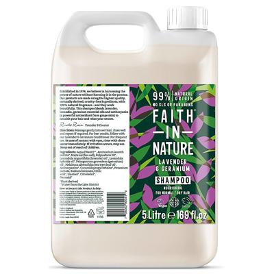 Faith In Nature Lavendel & Geranium Shampoo - Navulling Faith In Nature Lavendel & Geranium Shampoo - Navulling
