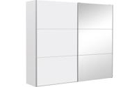 Goossens Kledingkast Easy Storage Sdk, 253 cm breed, 220 cm hoog, 1x 3 paneel schuifdeur li en 1x 3 paneel spiegel schuifdeur re - thumbnail