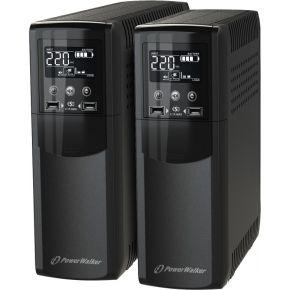 PowerWalker VI 600 CSW IEC UPS Line-Interactive 600 VA 360 W 8 AC-uitgang(en)