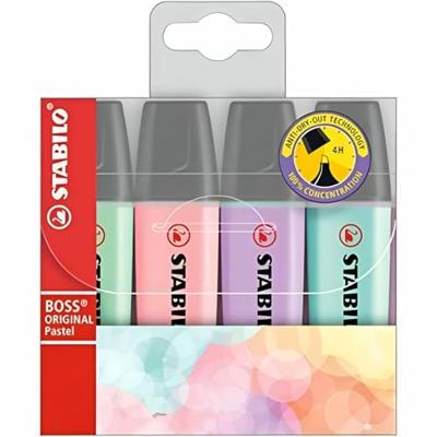 Fluorescerende Markeerstift Set Stabilo Boss Multicolour (5 Stuks)