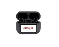 Draadloze Hoofdtelefoon met Oplaadetui Aiwa EBTW-350TN Zwart - thumbnail
