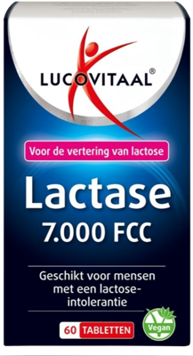 Lucovitaal Lactase 7000 FCC 60 Tabletten
