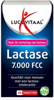 Lucovitaal Lactase 7000 FCC 60 Tabletten - thumbnail