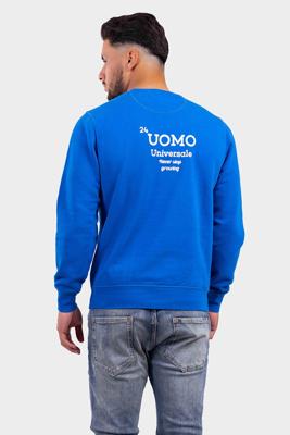24 Uomo Universale Sweater Heren Kobalt Blauw - Maat XS - Kleur: Blauw | Soccerfanshop