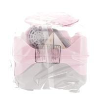 Braun beautycase met accessoires - thumbnail