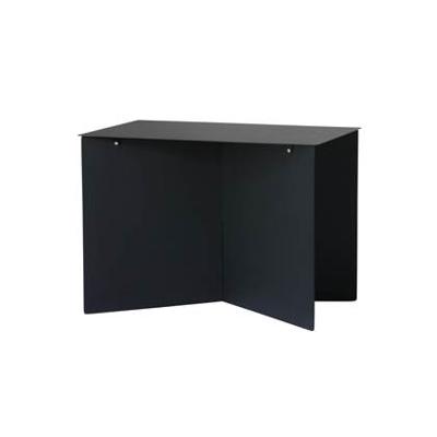 HKliving (r) bijzettafel rechthoekig zwart 55 cm | 2 stuks