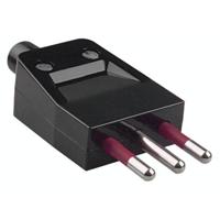 Bachmann 910.174 Stekker met randaarde Kunststof 250 V Zwart IP20 - thumbnail