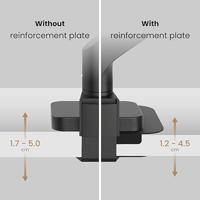 BenQ BSH01 Ergo monitorarm zwart - thumbnail