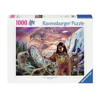 Ravensburger legpuzzel de dromenvanger, 1000st. Ravensburger legpuzzel de dromenvanger, 1000st.