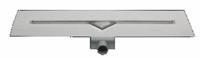 Easy Drain S line douchegoot 70cm met rooster zero voor tegel s-line-700 - thumbnail