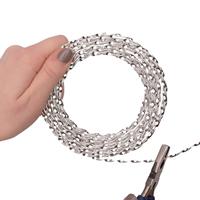 Vaessen Creative • aluminiumdraad krul 3mmx5m zilver - thumbnail