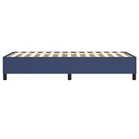 Bedframe zonder matras 100x200 cm stof blauw - thumbnail
