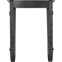 SpeaKa Professional PC-houder Onder tafel, Schroefbevestiging SP-PCH-100 SP-9330268 Zwart Belastbaar tot=10 kg - thumbnail