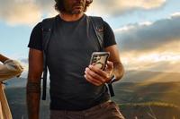 Urban Armor Gear Plasma XTE Outdoor telefoonhoes Samsung Galaxy S25 Ultra Zwart, Transparant Inductieve lading, Met standfunctie, Stootbestendig - thumbnail