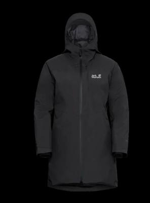 Jack wolfskin Icecape 2L Down Ins Rds Isolatiejas Dames Black L