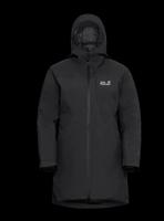 Jack wolfskin Icecape 2L Down Ins Rds Isolatiejas Dames Black L - thumbnail