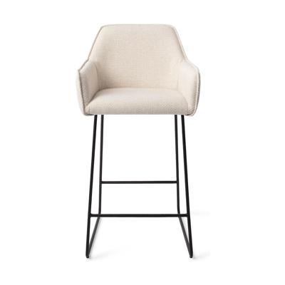 Jesper Home Barkruk 'Hofu' Slide Black, kleur Enoki (zithoogte 65cm)