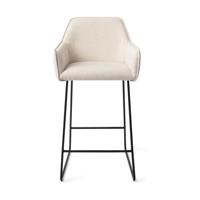 Jesper Home Barkruk 'Hofu' Slide Black, kleur Enoki (zithoogte 65cm) - thumbnail