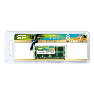 Silicon Power 8GB DDR3L SO-DIMM geheugenmodule 1 x 8 GB 1600 MHz