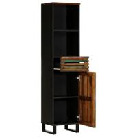 Dressoir 38x34x160 cm massief acaciahout - thumbnail