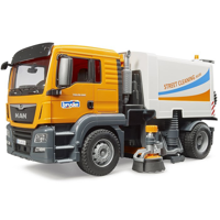 bruder MAN TGS LKW Straatreiniger modelvoertuig - thumbnail