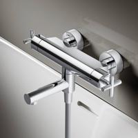 Hotbath Chap Opbouw Bad Thermostaat Zonder Douchegarnituur 020 - Chroom - thumbnail