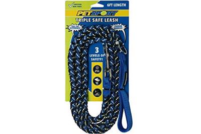 Petsport Triple Safe Leash Blauw 1,8 m Petsport Triple Safe Leash Blauw 1,8 m
