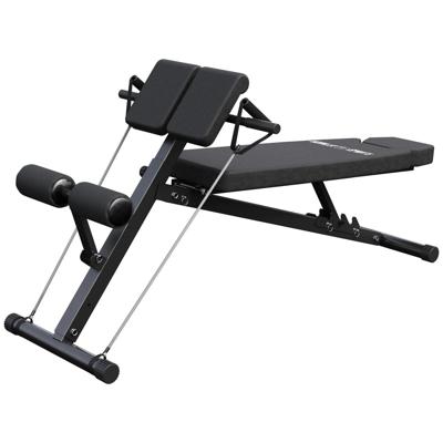 Halterbank met Hyperextensie