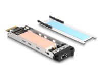 Delock 47028 Mobile Rack PCI Express-kaart voor 1 x M.2 NVMe SSD - Low Profile Form Factor - thumbnail