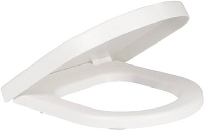 Saqu Home compact en randloos hangtoilet met PowerFlush en quickrelease toiletbril mat wit - thumbnail
