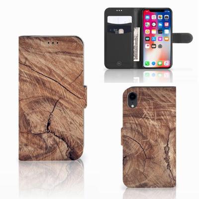 Apple iPhone Xr | Book Style Case | Tree Trunk