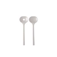 Mepal saladebestek Bloom 2-delig - pebble white - thumbnail