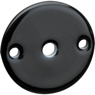 Afdekrozet pors.Evelyne zwart Afdekrozet pors.Evelyne zwart