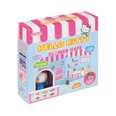 Hello Kitty and Friends Mini figure Sticker House Hello Kitty Flower Café