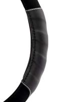 Sparco Stuurwielhoes Sport 3 Flat Bottom Zwart/Grijs SP90110 - thumbnail