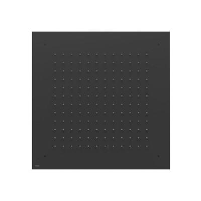 Hoofddouche Tres Plafond 38x38 cm Vierkant Patroon Mat Zwart Tres