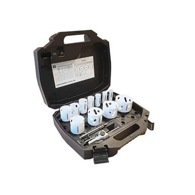 Mandrex Elektricien set Bi-metaal FineXcut M42, 22 tot 64mm zesk.11, 9-delig