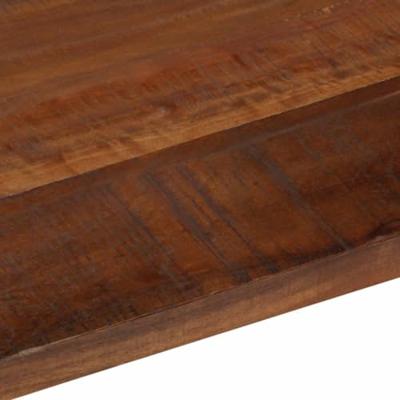 Tafelblad rechthoekig 140x50x3,8 cm massief gerecycled hout