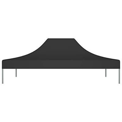 VidaXL Partytentdak 270 g/m² 4x3 m zwart