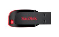 SanDisk Cruzer® Blade™ USB-stick 128 GB Zwart SDCZ50-128G-B35 USB-A 2.0 - thumbnail