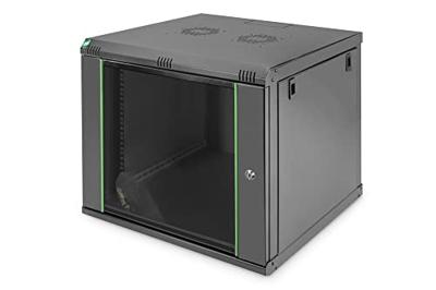 Digitus DN-19 09-U-EC-SW rack 9U Wandrek Zwart - thumbnail