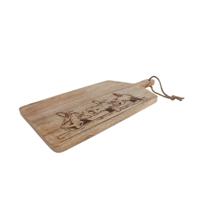 Borrelpank Cow naturel mango 50x25x1,5cm - thumbnail