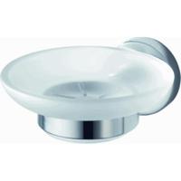 Haceka Kosmos Zeephouder met glazen inzet chroom 1208591 - thumbnail