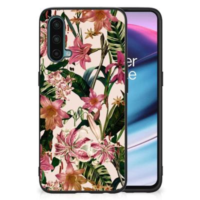 OnePlus Nord CE 5G Bloemen Hoesje Flowers OnePlus Nord CE 5G Bloemen Hoesje Flowers