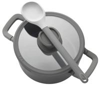 BergHOFF LEO Stone+ Wok met Deksel - 28 cm - thumbnail