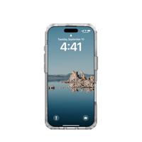 Urban Armor Gear Plyo MagSafe Case Backcover Apple iPhone 16 Pro Ice, Transparant, Goud MagSafe compatible - thumbnail