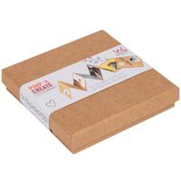 Leporello box walther design 11 foto&apos;s formaat 10x10cm kraft - thumbnail